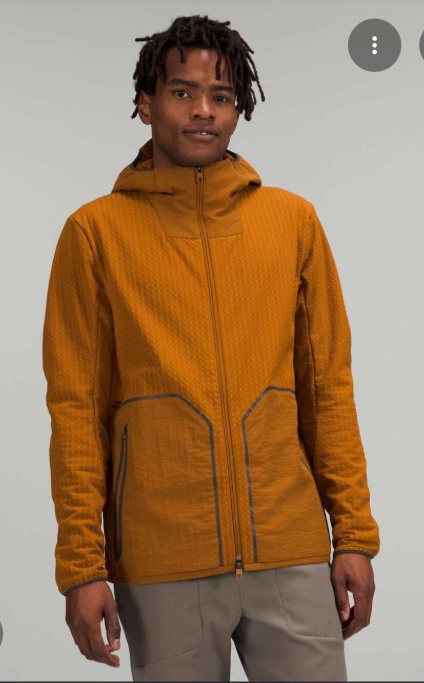 Lululemon Atheletica Gorpcore Water-Repellent Fleece Jacket
Butternut Brown L